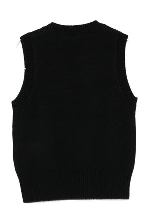 gilet in cotone nero DIESEL KIDS | J02437KYAYXK900